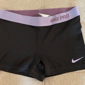 Nike Pro -- Black Shorts --Women's Size Medium --Dri-Fit